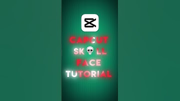 CapCut Skull Face Tutorial | #capcut #editingtutorial #shorts