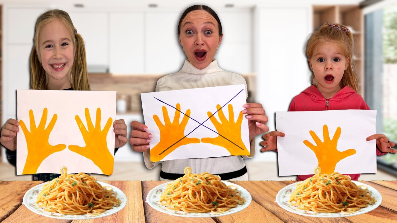 MANGIAMO SENZA MANI Vs CON UNA MANO Vs CON DUE MANI