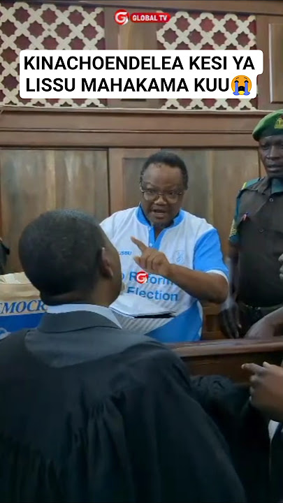 ✌️KINACHOENDELEA KESI YA LISSU MAHAKAMA KUU LEO🔥✌️ #breaking #chadema #lissu #globaltv