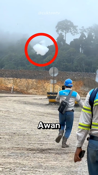 Kenapa Awan Jatuh⁉️😱