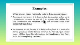 Topic 142 STA642 Probability Distribution Poisson Process and Example