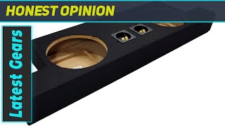 American Sound Connection Dual 10" Subwoofer Enclosure for Chevy Colorado & GMC Canyon Crew Gmc Canyon Sub Box