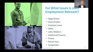 The Contingent Workforce Playbook Webinar Series - Session 1: The Legal Framework and Federal Rules