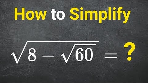 Nice Square Root Simplification Math |Nice Square Root Problems |Olympiad Math |Nitesh Eduworks