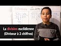 Poser une division euclidienne diviseur  deux chiffres