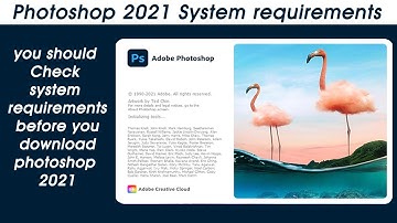 Adobe photoshop 2021 system requirements