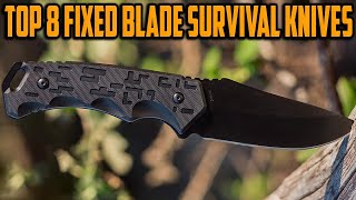 Best Fixed Blade Survival Knives 2021 - Top 8 Coolest Fixed Blade Survival Knives