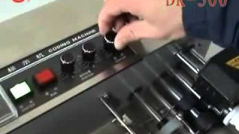 How to use ink roll coding machine dk-300