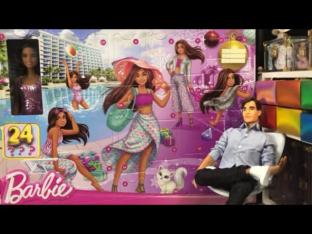 Barbie Poupée Et Mode Advent Calendrier 24 Vêtements Accessoire Surprises  2023