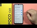 Poco c65 show network speed  enable internet connection info on status bar pocophone