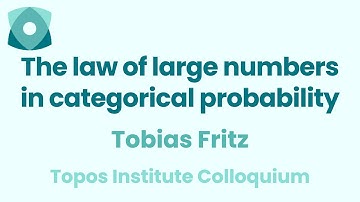 Tobias Fritz: The law of large numbers in categorical probability
