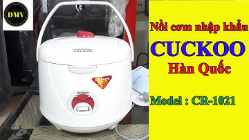 Nồi cơm điện Cuckoo nhập khẩu Hàn Quốc 1.8 lít CR-1021