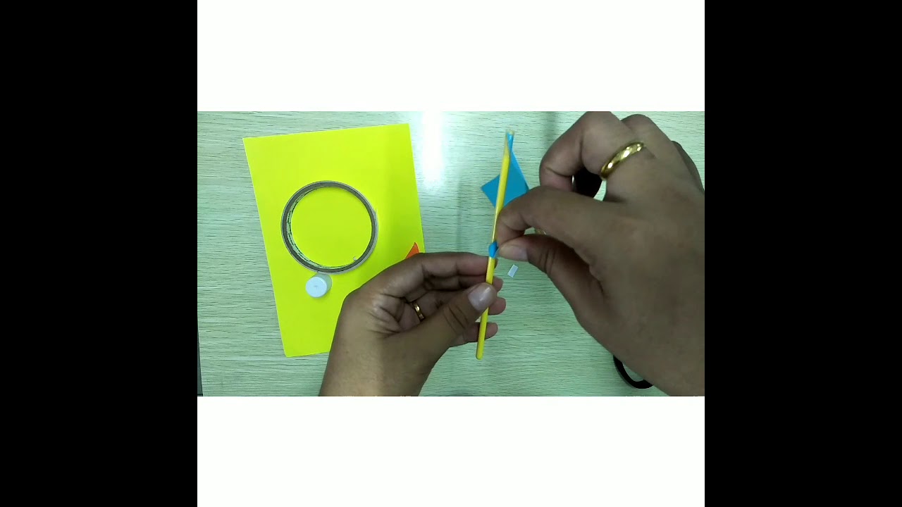 P1 Arts Project of Theme 4 Week 5: Making a Sailboat