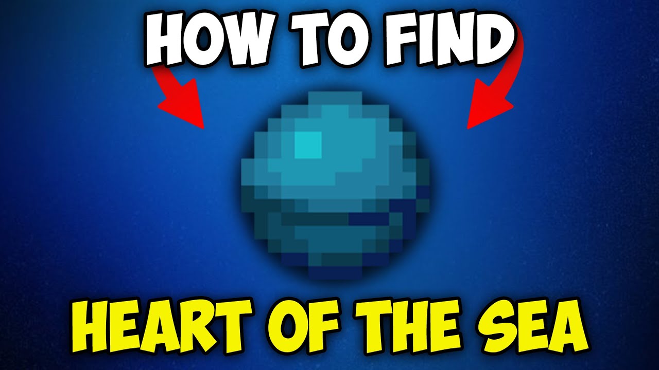how-to-find-heart-of-the-sea-in-minecraft-youtube