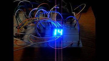 Raspberry Pi 7 Segment Display Drive