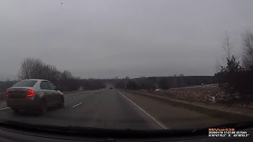 Driver Dodges Tire || ViralHog