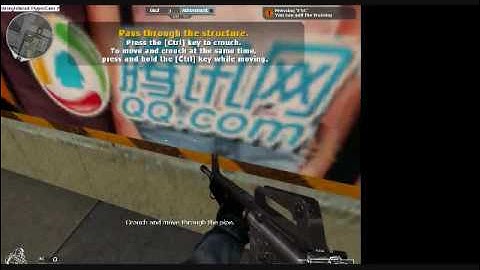 Secret room in CrossFire Training (tutorial)