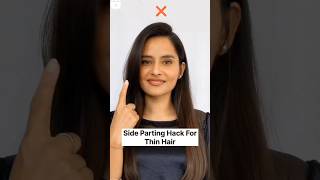 Let Try Side Parting Hack For Thin Hair