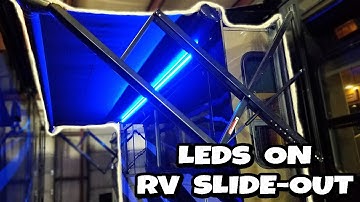 LED Awning Light on RV Slide-Out | Step by Step