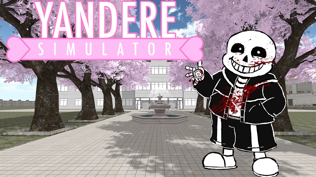 YANDERE-SANS!  Yandere Simulator 