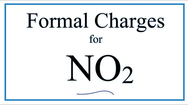 How to Calculate the Formal Charges for NO2 (Nitrogen dioxide)