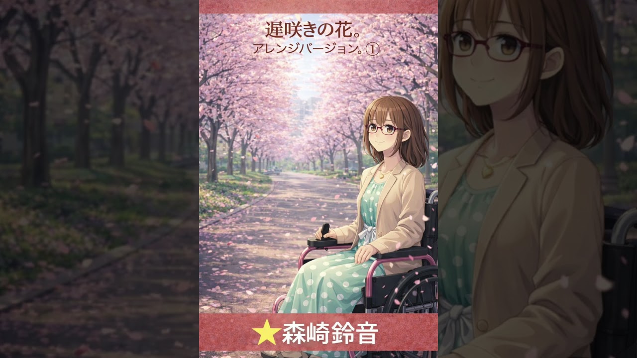 遅咲きの花。アレンジバージョン①