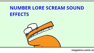 Number Lore Scream Sound Effects