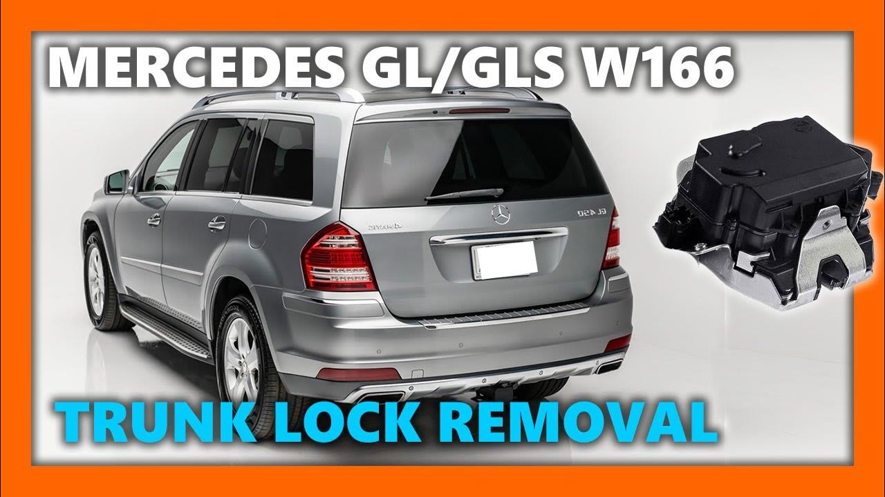 GL/GLS W166 Trunk lock removal YouTube