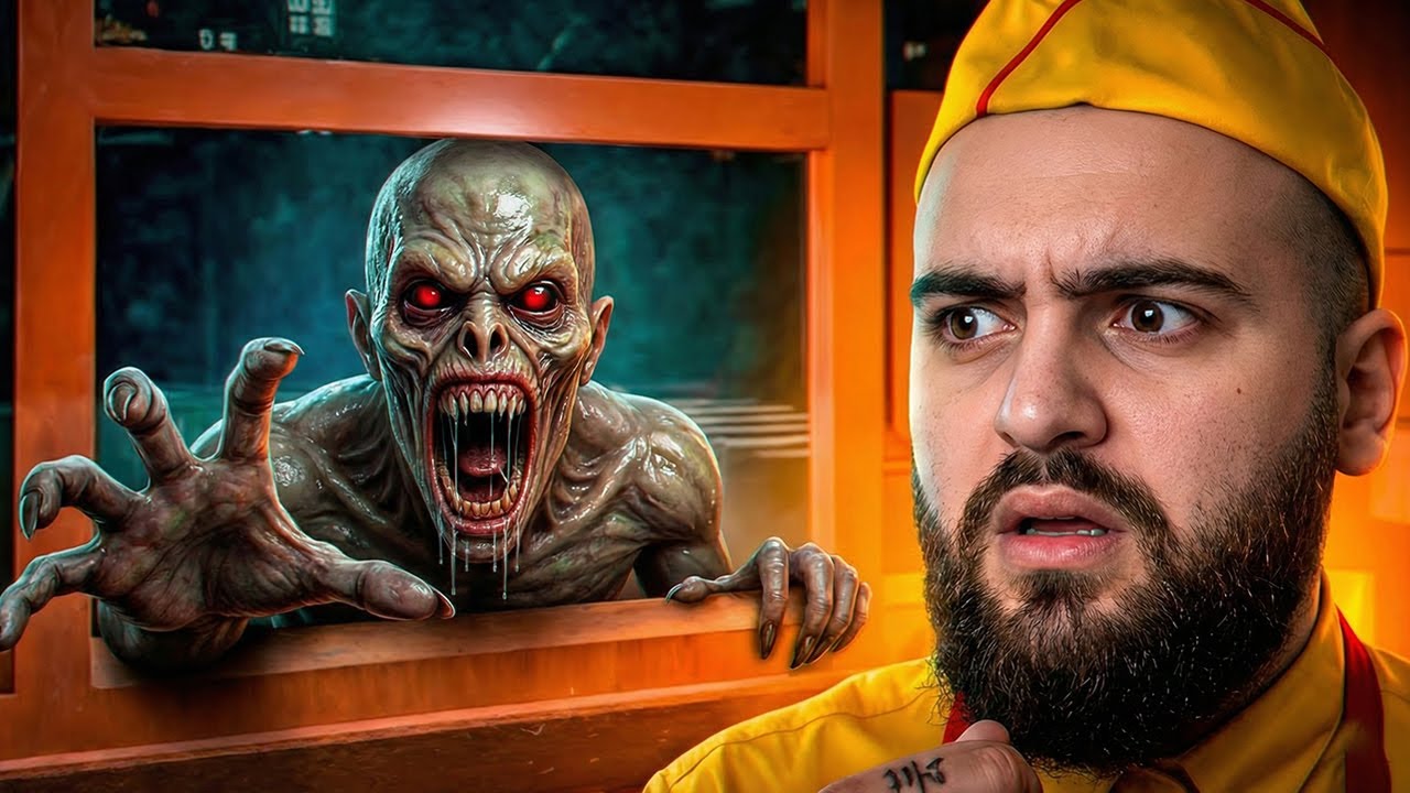 ღამით საშაურმეში მონსტრები გვსტუმრობენ ! | Shawarma Kiosk !