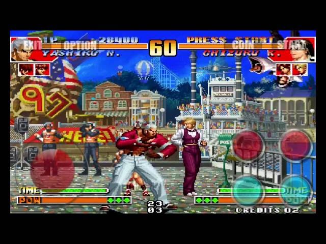 How to play king of fighters 97 with Strong keys and different modes (Part  1) #kingoffighters97 