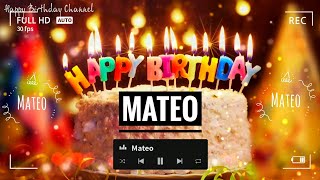 Happy Birthday Mateo