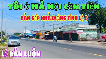 ms186, Nhà đất Củ Chi giá rẻ,  Bán mẫu nhà cấp 4, mặt tiền đường TL8, thuộc xã tân an hội