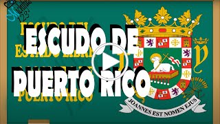 Puerto Rico, partes del escudo, significado de los símbolos / Shield of Puerto Rico