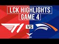 T1 vs HLE Highlights Game 4 | LCK 2024 Spring LB Finals | T1 vs Hanwha Life Esports