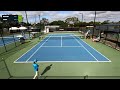 UTR Pro Tennis Tour - Caloundra - Court 9 - 5 Aug 2022