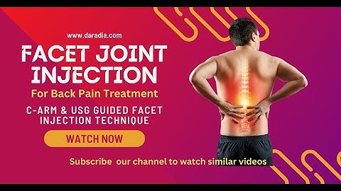 🎯Step by Step Guide: Ultrasound Guided Facet Joint Inj | C-arm Guided Facet Joint Injection😊