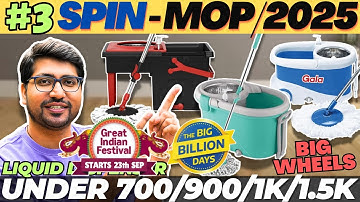 TOP 3🔥Best Spin Mops In India 2025🔥Best Spin Mop For Floor Cleaning🔥Best Spin Mop Under 1000
