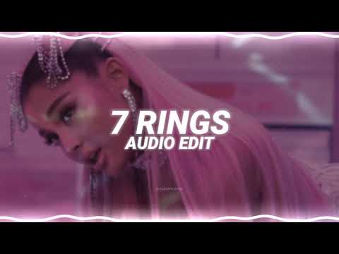 7 Rings Ariana Grande Edit Audio