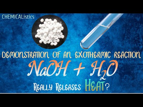 Video: Ar ko NaOH var reaģēt atmosfērā?