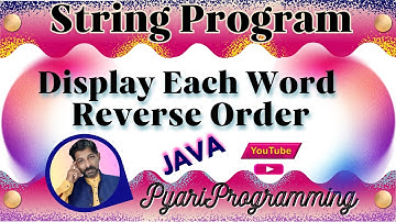 Each word character in reverse order | Display the reverse characters of each word using java