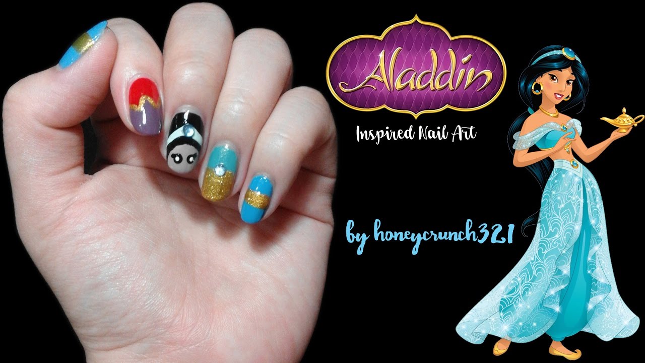 Aladdin Sane Inspired Nail Art Tutorial - wide 1