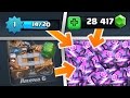 CLASH ROYALE CHEST OPENING!! Level 1 in Arena 6 Gemming Spree! (Magical and Super Magical Chests)