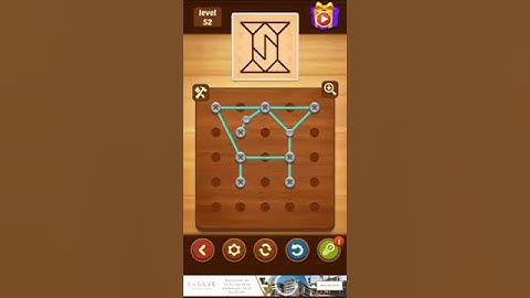 Line Puzzle String Art Maple Level 52