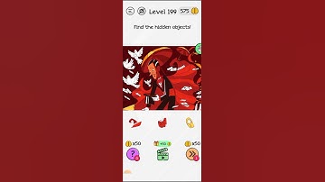 Find the hidden object / braindom level 199 solution