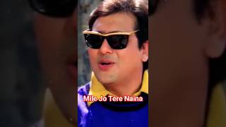 Mile Jo Tere Naina 👀♥️#lovesong #bollywood #hindisong #evergreen #romantic #ytshorts #viralvideo