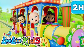 Vehicles Song, The Wheels on the Bus, Ten in a Bed  LooLoo Kids Nursery Rhymes Hits Compilation