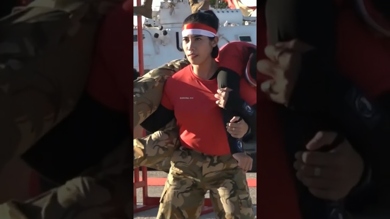 Bangga!!!ketangguhan wanita TNI bikin negara PBB kagum.