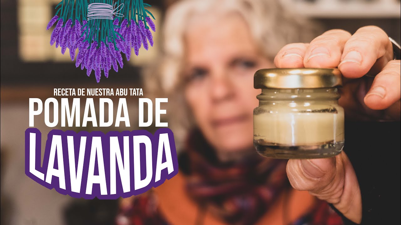 POMADA DE LAVANDA 👵🏻 Receta de la abuela con sólo 3 ingredientes ¡ya no querrás usar más cremas!