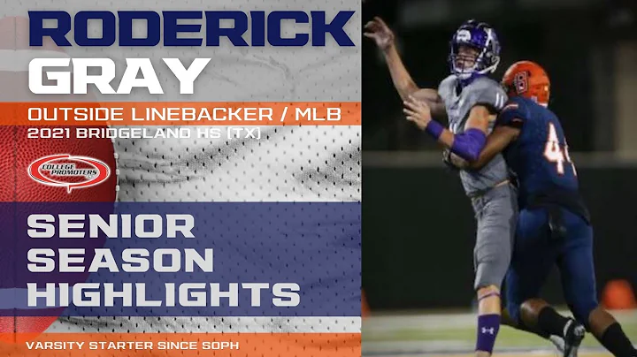 2021 Roderick Gray | 5'11" OLB/MLB | Senior Season...