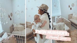 TWIN NURSERY REVEAL TOUR